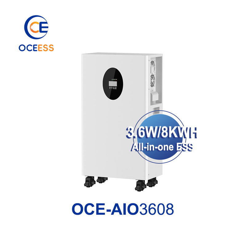OCE-AIO3608 3.6kW/8kWh Wheeled Ultra-Capacity All-in-One ESS